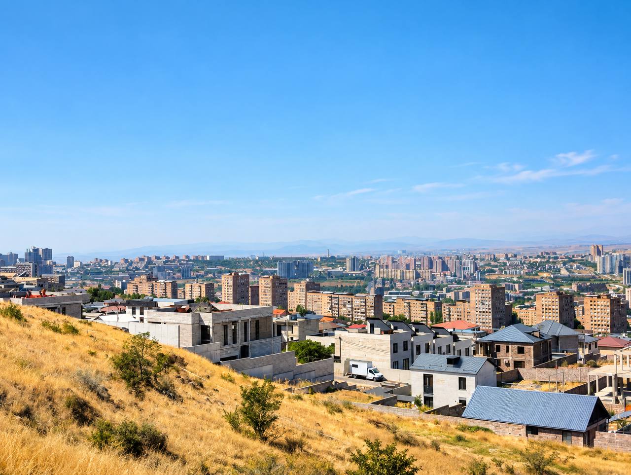 Տեսարան դեպի Երևան՝ Առինջից